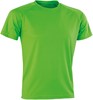 Spiro RT287 Impact Aircool Performance Tee - Lime - M afbeelding