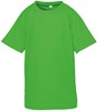 Spiro RT287J Junior Performance Aircool Tee - Fluorescent Green - XS (3-4) afbeelding