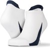Spiro RT293X Sneaker Sports Socks (3 Pair Pack) - White/Navy - L/XL afbeelding