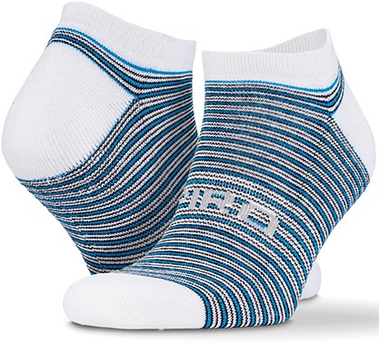 Spiro RT295 3-Pack Mixed Stripe Coolmax Sneaker Socks