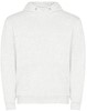 Roly RY1067 Men´s Urban Hooded Sweatshirt - Ash White Melange 177 - XS afbeelding