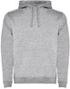 Roly RY1067 Men´s Urban Hooded Sweatshirt - Heather Grey 58 - XL afbeelding