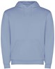 Roly RY1067 Men´s Urban Hooded Sweatshirt - Zen Blue 263 - XXL afbeelding