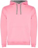 Roly RY1067K Kids´ Urban Hooded Sweatshirt - Light Pink 48/Heather Grey 58 - 11/12 years afbeelding