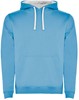 Roly RY1067K Kids´ Urban Hooded Sweatshirt - Sky Blue 10/White 01 - 9/10 years afbeelding
