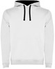 Roly RY1067K Kids´ Urban Hooded Sweatshirt - White 01/Navy Blue 55 - 11/12 years afbeelding