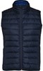 Donker Blauwe gewatteerde Dames bodywarmer met polyester dons model Oslo merk Roly maat L