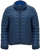 Gewatteerde damesjas met polyester donsvulling Donker Blauw model Finland merk Roly maat M