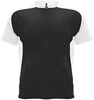 Roly RY6399 Bugatti T-Shirt - Black 02/White 01 - XL afbeelding