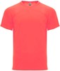 Roly RY6401 Monaco T-Shirt - Fluor Coral 234 - M afbeelding