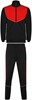 Roly RY6402K Kids´ Evans Tracksuit - Black 02/Red 60 - 6 years afbeelding