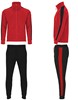 Roly RY6410K Kids´ Creta Tracksuit - Red 60/Black 02 - 12 years afbeelding
