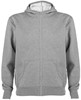 Roly RY6421 Montblanc Hooded Sweatjacket - Heather Grey 58 - 3XL afbeelding