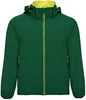 Roly RY6428 Siberia Softshell Jacket - Bottle Green 56/Lime Punch 235 - XXL afbeelding