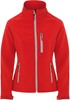 Soft shell dames jas Rood Antartida merk Roly maat M