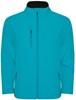Soft shell jas Aquamarijn Groen Nebraska merk Roly maat M