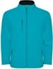 Roly RY6436K Kids´ Nebraska Softshell Jacket - Aquamarine 236 - 8 years afbeelding