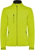 Soft shell Dames jas Lime Nebraska merk Roly maat M