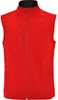 Roly RY6438 Softshell Vest Quebec - Red 60 - XXL afbeelding