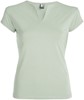 Roly RY6532 Women´s Belice T-Shirt - Mist Green 264 - M afbeelding