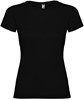 Roly RY6627K Girls Jamaica T-Shirt - Black 02 - 5/6 years afbeelding