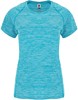 Roly RY6649 Women´s Austin T-Shirt - Heather Turquoise 246 - XL afbeelding