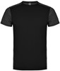 Roly RY6653 Men´s Zolder T-Shirt - Black 02/Heather Black 243 - M afbeelding