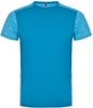 Roly RY6653 Men´s Zolder T-Shirt - Turquoise 12/Heather Turquoise 246 - M afbeelding