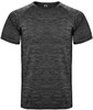 Roly RY6654K Kids´ Austin T-Shirt - Black Melange 243 - 16 years afbeelding