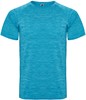 Roly RY6654K Kids´ Austin T-Shirt - Heather Turquoise 246 - 12 years afbeelding