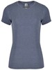 Roly RY6661 Women´s Fox T-Shirt - Heather Denim 255 - XXL afbeelding