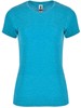 Roly RY6661 Women´s Fox T-Shirt - Heather Turquoise 246 - XL afbeelding