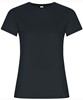 Roly RY6696 Women´s Golden Organic T-Shirt - Ebony 231 - L afbeelding