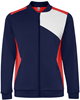 Roly RY0340K Kids´ Leros Tracksuit Jacket - Red 60/White 01/Navy Blue 55 - 8 years afbeelding