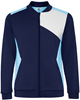Roly RY0340K Kids´ Leros Tracksuit Jacket - Sky Blue 10/White 01/Navy Blue 55 - 14 years afbeelding