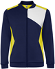 Roly RY0340K Kids´ Leros Tracksuit Jacket - Yellow 03/White 01/Navy Blue 55 - 14 years afbeelding