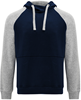 Roly RY1058 Badet Hooded Sweatshirt - Red 60/Navy Blue 55 - XS afbeelding