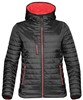Stormtech ST111F Women´s Gravity Thermal Jacket - Black/True Red - XL afbeelding