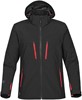 Stormtech ST83 Men´s Patrol Softshell Jacket - Black/Bright Red - XL afbeelding