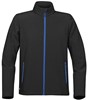 Stormtech ST88 Men´s Orbiter Softshell Jacket - Black/Azure Blue - L afbeelding