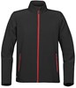Stormtech ST88 Men´s Orbiter Softshell Jacket - Black/Bright Red - S afbeelding