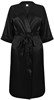 Towel City TC054 Ladies´ Satin Robe - Black - M/L afbeelding