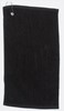 Towel City TC13 Luxury Golf Towel - Black - 30 x 50 cm afbeelding