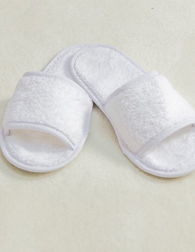 Towel City TC64 Classic Terry Slippers - Open Toe