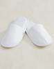 Towel City TC66 Waffle Mule Slippers - White - 42-46 (8-11) afbeelding 1
