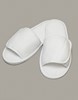 Towel City TC67 Open Toe Slipper With Hook And Loop Fastening - White - 36-41 (4-7) afbeelding