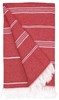 The One Towelling TH1400 Recycled Hamam Towel - Red - 100 x 180 cm afbeelding
