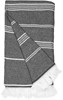 The One Towelling TH1400 Recycled Hamam Towel - Steel Grey - 100 x 180 cm afbeelding