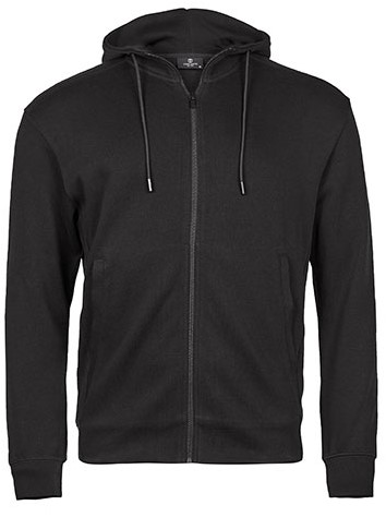 Tee Jays TJ5508 Ribbed Interlock Hooded Full Zip