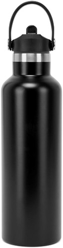 TriDry  TR700 Vacuum Sports Water Bottle with Flip Up Straw